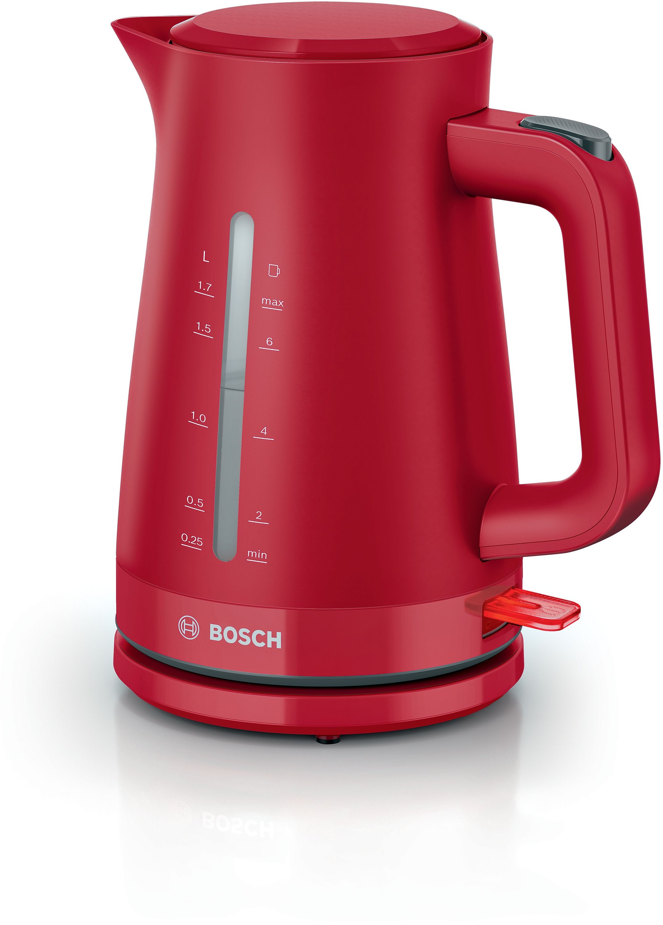Bosch TWK3M124 MyMoment Waterkoker - Rood - 1.7L