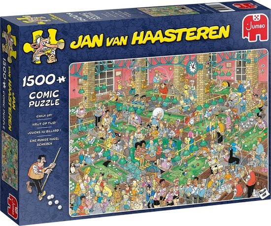 Jumbo Jan van Haasteren Krijt op tijd! 1500 stukjes