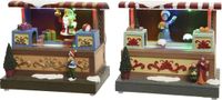Merkloos / Sans marque Kaemingk B.V. LED tafereel winkel 10x16x15cm-5L (1 stuk) assorti