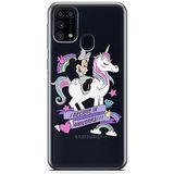 ERT GROUP mobiel telefoonhoesje voor Samsung M31 origineel en officieel erkend Disney patroon Minnie 035 optimaal aangepast aan de vorm van de mobiele telefoon, gedeeltelijk bedrukt