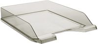 DONAU Brievenbak Standaard Transparant Grijs/ 6 stuks - A4