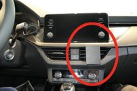 Brodit 855519 - Passive Holder for Mobile Phone/Smartphone - Black - Car Vent Mount