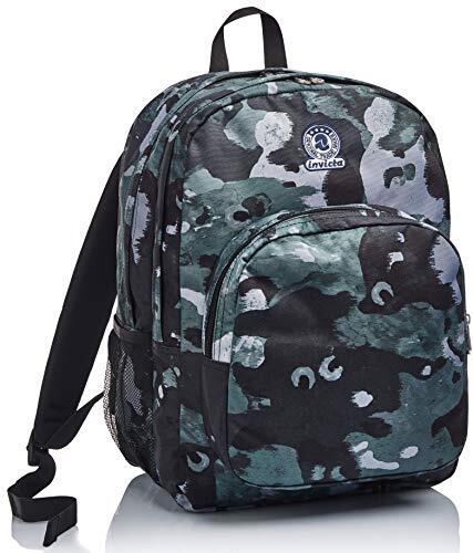 Invicta Strong Bagageset, uniseks, kinderen en jongeren, Groen, Eén maat, School & Leisure Time