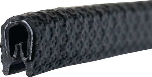 Promat/Tecwerk Hoekbescherming | klembereik 1-2 mm lengte 100 m | breedte 6,5 mm hoogte 9,5 mm | zwart - 4577770134