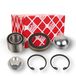 febi bilstein 174614 Kit de roulements de roue Essieu arrière droit, avec anneau de freinage, avec capuchon de protection