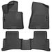 Husky Liners Past 2017-20 Kia Sportage Weatherbeater tapis de sol avant et 2ème rangée, noir