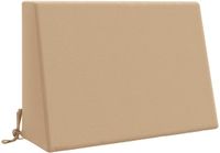 vidaXL Rugkussen SOEST 100% Polyester Zand 60 x 20 x 40 cm