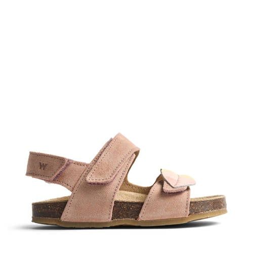 Wheat suède sandalen oudroze