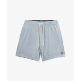 Superdry Seersucker Zwemshort Heren Rijstwit/Eindeloze hemelstreep