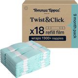Tommee Tippee Twist&Click navulfolie voor luieremmer - 18 stuks