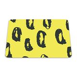 Bonamaison, Rechthoek Pop Art Digital bedrukte muismat, antislip onderkant, voor kantoor en thuis, grootte: 22x18 cm