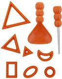 Merkloos / Sans marque Espa Nv 5x Pompoen uitsnijden set - Halloween pompoenen DIY gereedschap - Pompoenen snijden