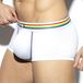 ES Collection Boxer RAINBOW Blanc