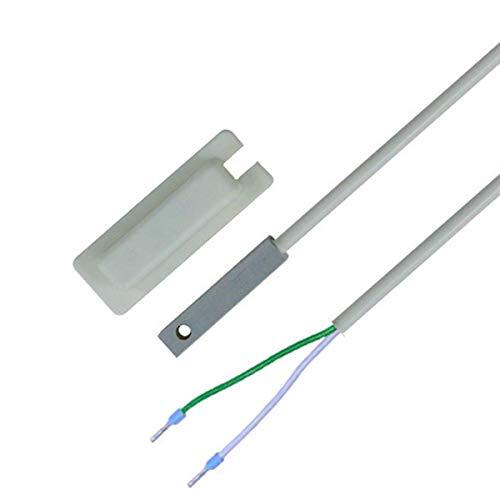 iOVEO PT1000 oppervlaktesensor incl. zelfklevende beschermkap, temperatuursensor, sensor, pvc-leiding, 2 Meter, 1