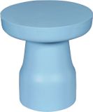 Merkloos Starfurn Bijzettafel Drum Blauw 40x40x42 cm