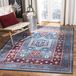 Safavieh Woonkamertapijt, LNA603, geweven wol en viscose, blauw/blauw, 120 x 180 cm