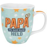 Mok GRUSS & CO Tasse Motiv "Papa du bist mein Held"