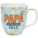 Mok GRUSS & CO Tasse Motiv "Papa du bist mein Held"