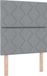 vidaXL Boxspringbed met hoofdeinde, lichtgrijs, 80 x 200 cm, gestoffeerd