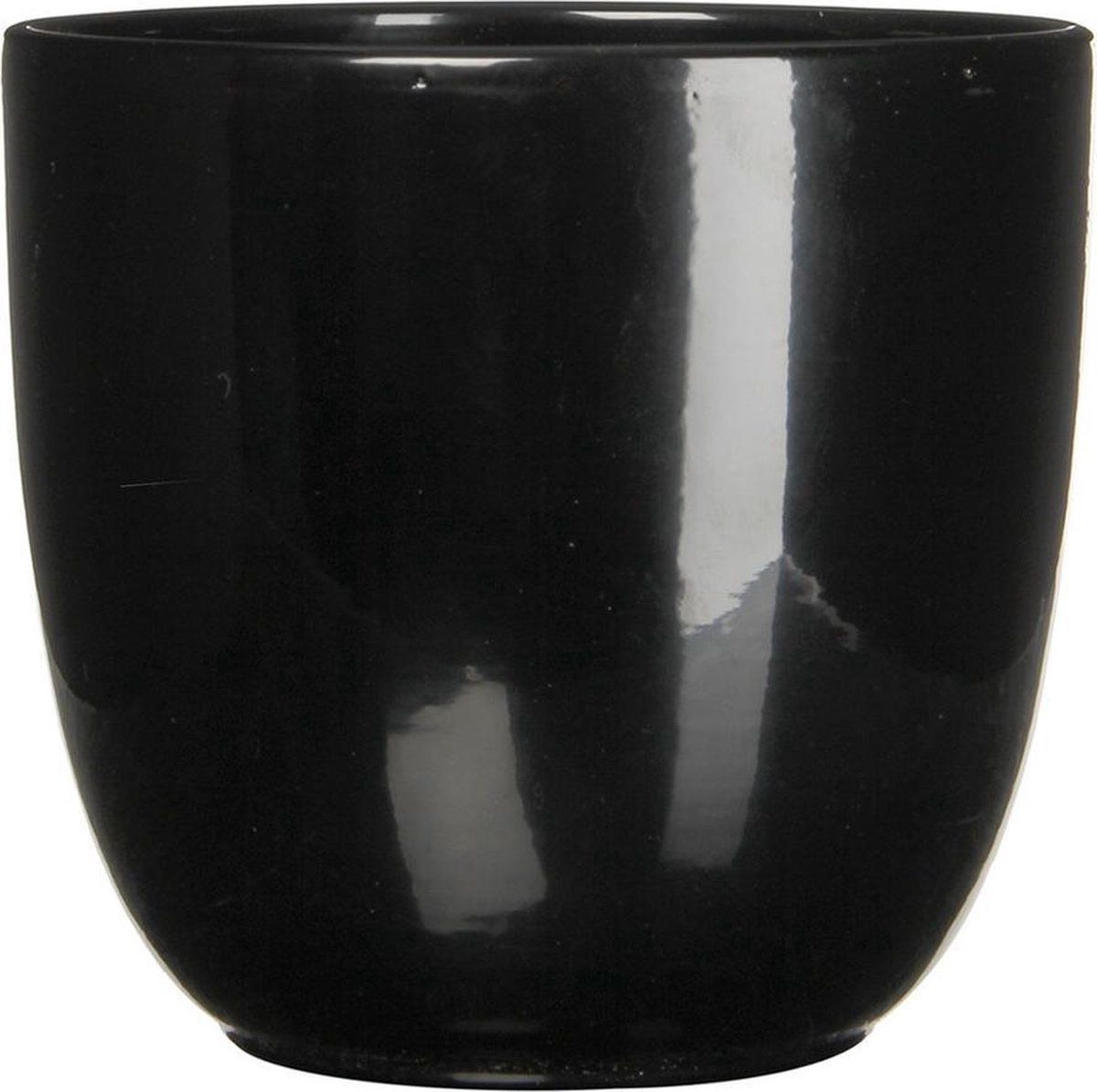 Mica Decorations Tusca Bloempot - H18,5 x Ø19,5 cm - Zwart