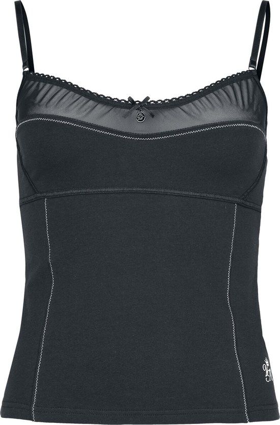 Vive Maria Coquette Dames Top - zwart - XXL