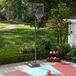 Panier de basket-ball extérieur/intérieur, réglable en hauteur, avec roulettes, base lestable, hauteur du panier 2,30-3,05 m