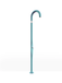 Arkema - Douche extérieure FUNNY YIN T105 - eau froide et chaude - Blue Ocean