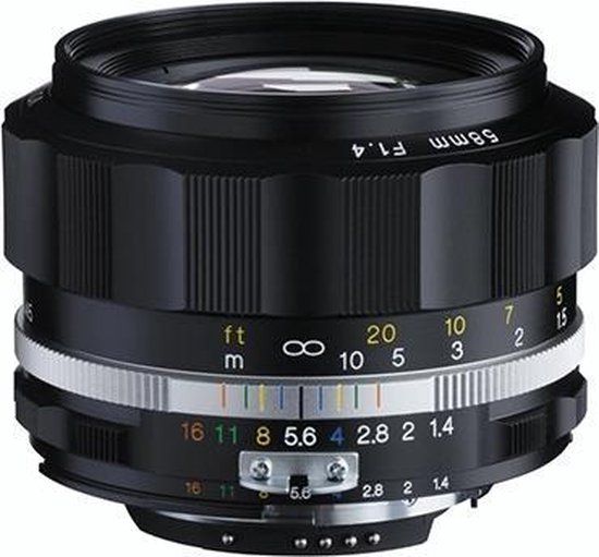 Voigtlander Nokton 58mm f/1.4 SLII-S Lens - Black