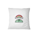 Bona Basics Decoratieve kussenhoes Wit 45x45 cm