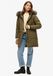 Superdry Everest parka van imitatiebont - Dames - Gewatteerde jassen