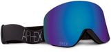 Aphex Skibril Oxia Matt Black - Revo/Blue