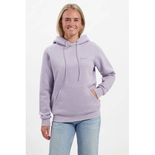 Kjelvik fleece hoodie Daphne lila
