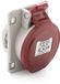 Famatel Ingebouwde Voet 23332 3p+t Ip44 16a 380v Rood