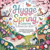 Hygge Spring Coloring Book for Kids