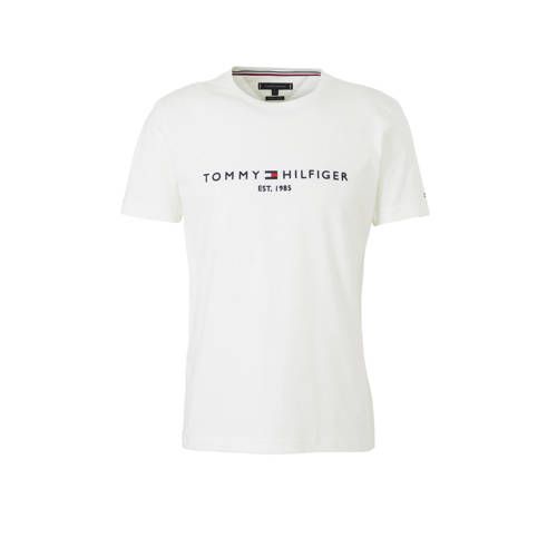 Tommy Hilfiger T-shirt - Biologisch Katoen - Wit