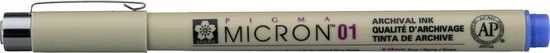 Sakura Pigma Micron 0.25 mm Archival Ink Pen Blauw