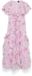VERO MODA VMSABRINA SS MAXI FLOUNCE DRESS EXP Maxi jurk Dames S Bonbon