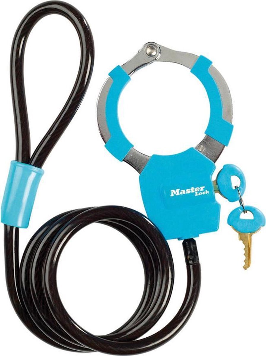 Masterlock Street Cuff 8275 Fietsslot 1.000 mm blauw