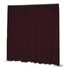 Wentex P&D Rideau Napoli Velours (USA) bordeaux - 11′ × 10′ ≈ 3,35 m × 3,05 m (L × H) - plissé