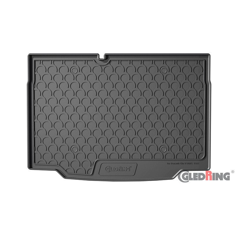 Gledring Rubbasol (Rubber) Kofferbakmat passend voor Renault Clio...