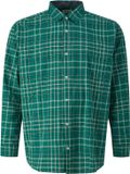 s.Oliver - Hommes - Coupe ajustée : chemise légèrement à carreaux en coton stretch