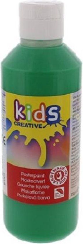Creative Kids Plakkaatverf - Groen - 250 ml