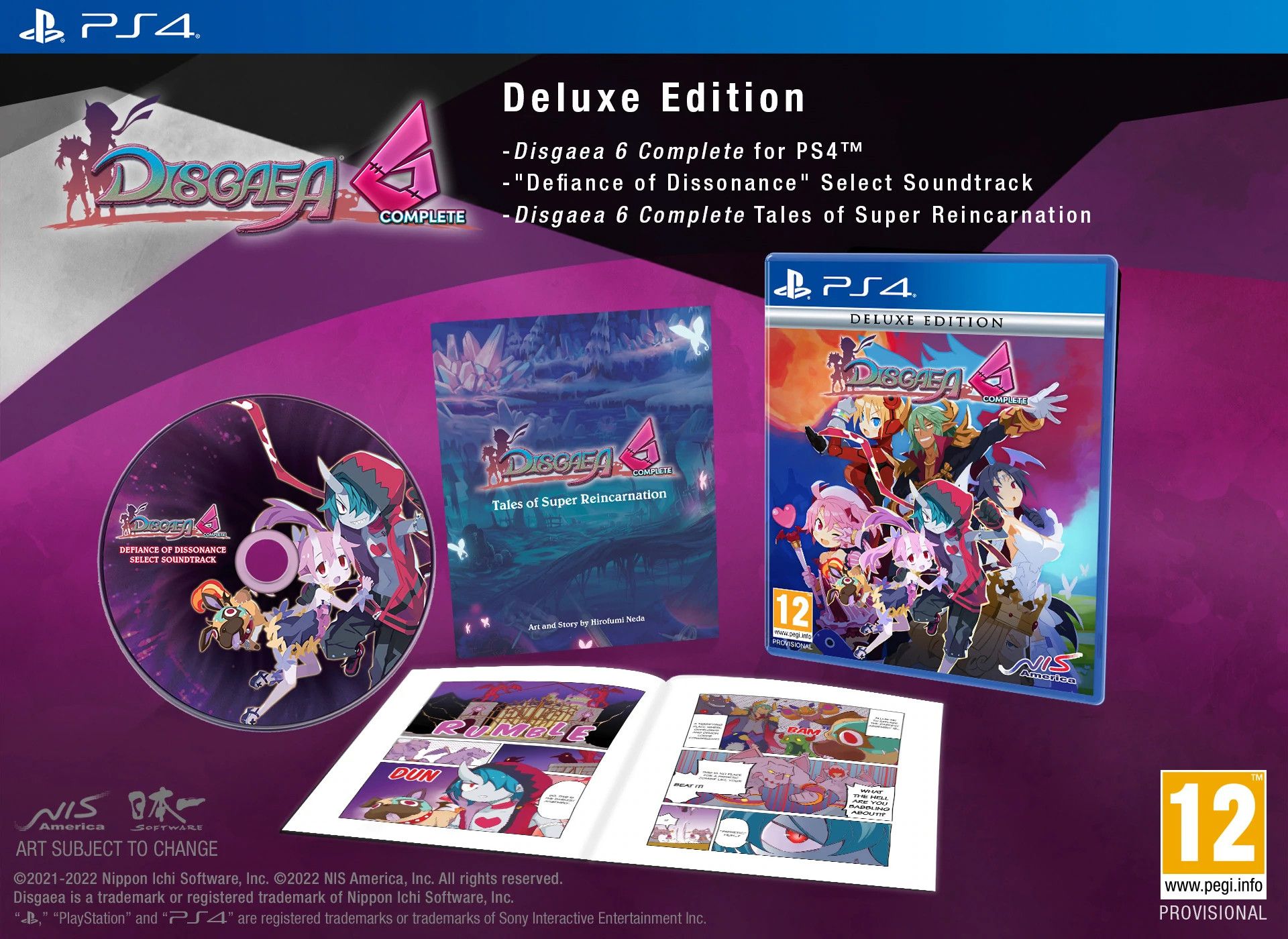 NIS Disgaea 6 Complete Deluxe Edition - PlayStation 4 - RPG - 12+