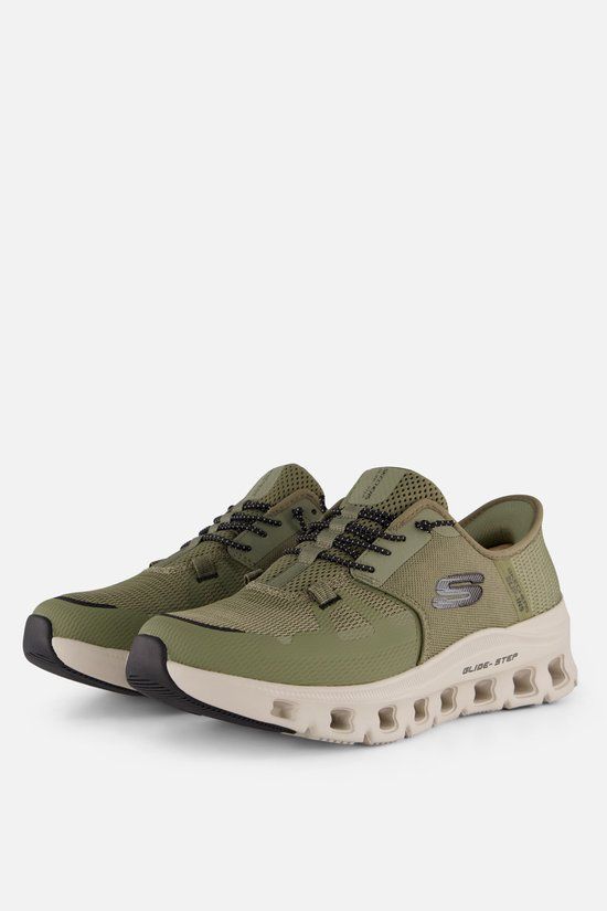 Skechers GLIDE-STEP PRO Heren Instappers - Groen / Zwart