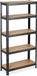 Relaxdays Stellingkast - Metaal - 875 kg - 5 Etages - Zwart