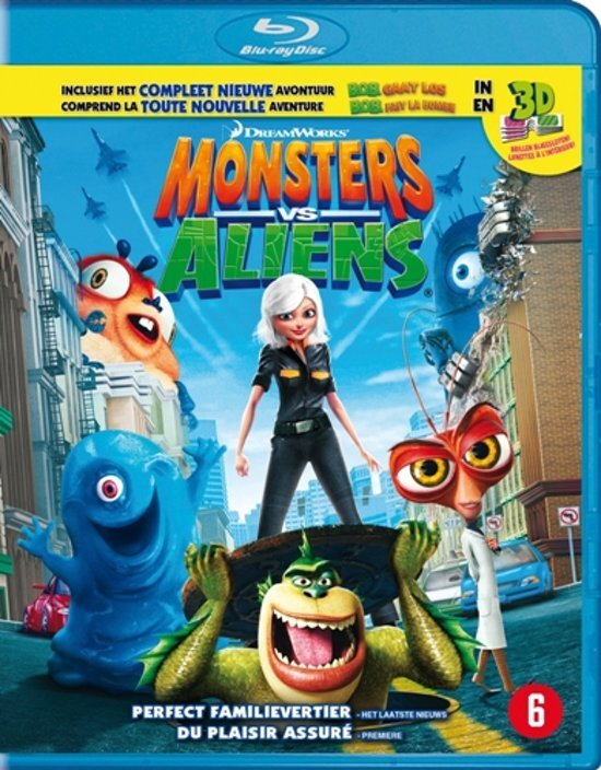 - Monsters Vs Aliens (Bluray