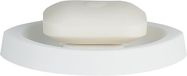 Spirella Porte-savon – Bac à savon de la série Lemon Opaque – Blanc – Plastique