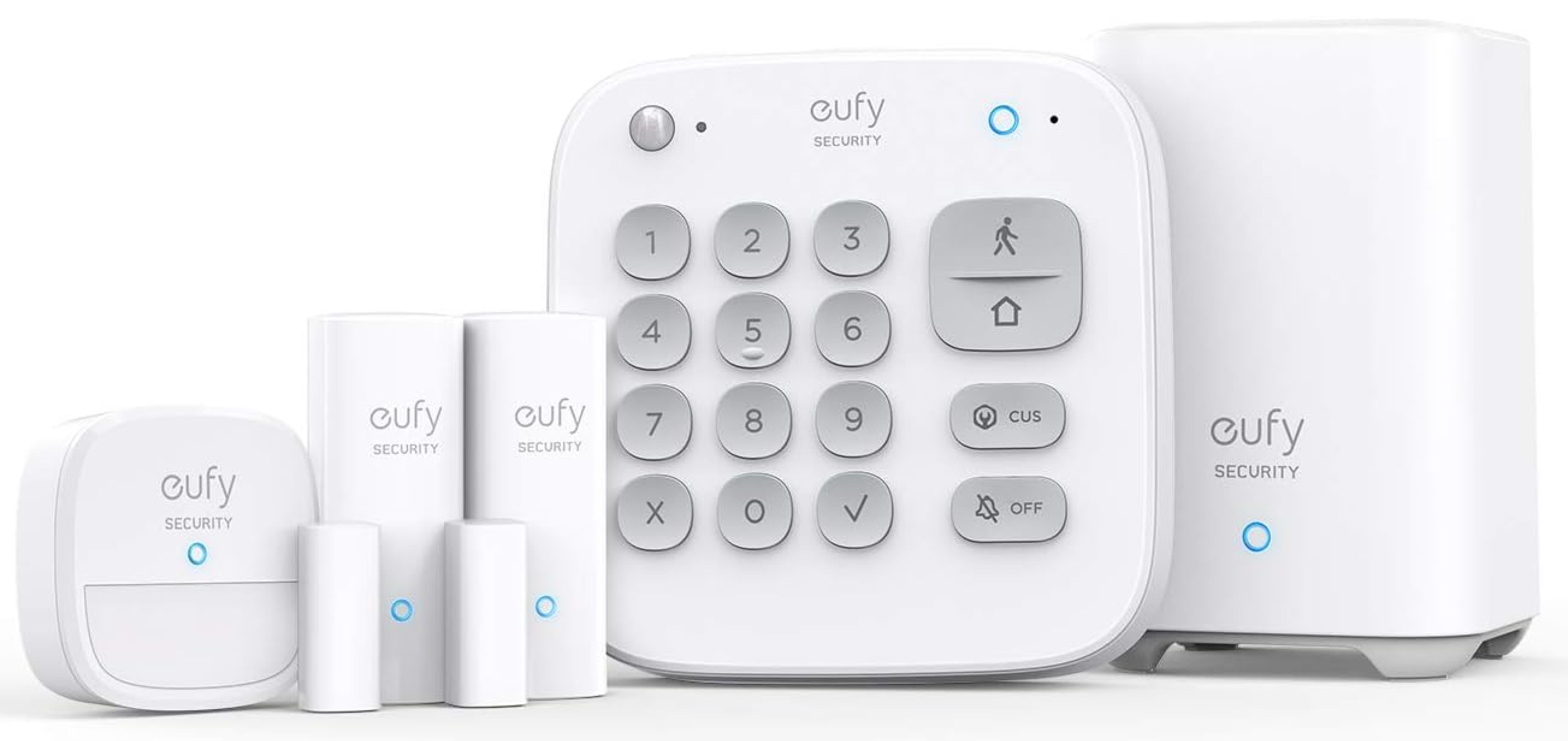 Eufy 5-Piece Alarm Kit - Smart Home Security System - White
