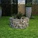 vidaXL bac à plantes en gabion surélevé hexagonal 100x90x50 cm