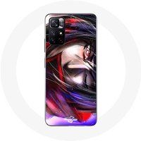 Maniacase Hoesje voor Xiaomi Redmi Note 11s 5G Itachi Uchiwa Naruto Anime Poster